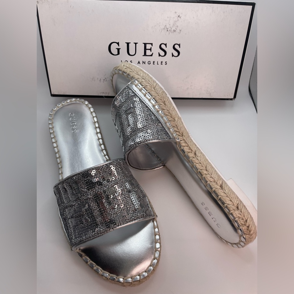 Guess, Sılver Multı  Fabrıc, Sıze 6,5 ,M, Guıdany